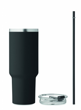 Logo trade firmakingitused foto: Suur roostevabast terasest termoskruus, 1200 ml